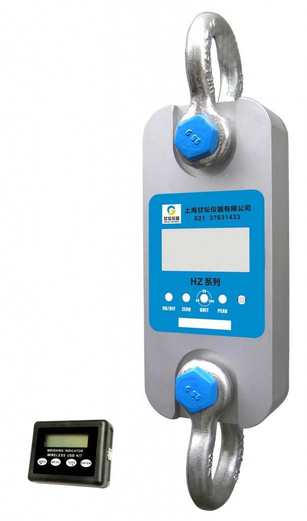 HZ-W1無(wu)線(xian)拉(la)力(li)計(ji)(測(ce)力(li)範圍10KN-200噸(dun))