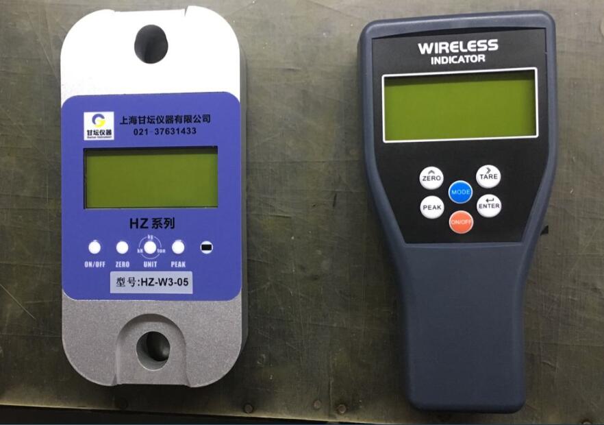 5噸(dun)10T雙(shuang)係(ji)統(tong)雙(shuang)儀(yi)表(biao)推(tui)拉(la)測(ce)力(li)計(ji)